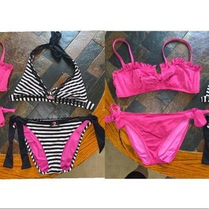 2 sets of Betsy Johnson swim suits price for both